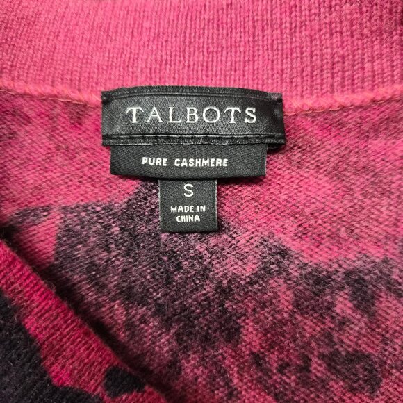 Talbots 100% Cashmere Sweater – Size S Whimsigoth Romantic Dark Academia Luxury - Picture 4 of 5